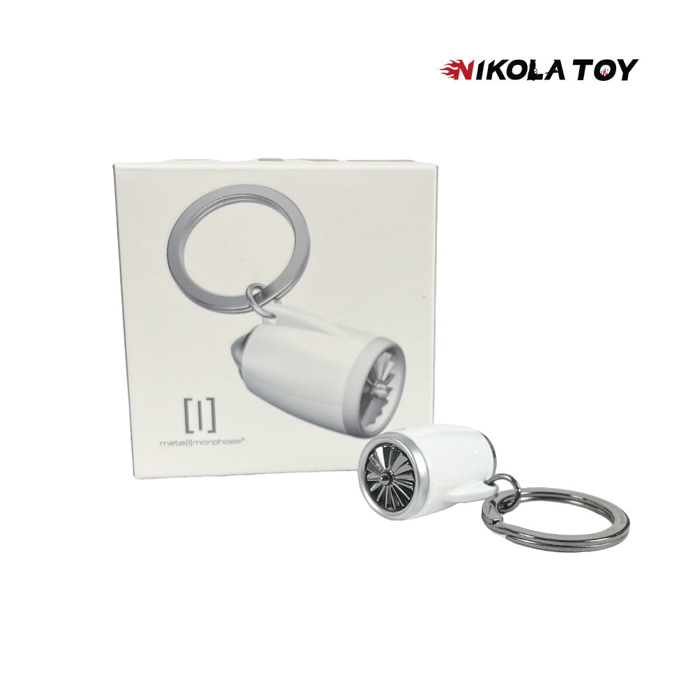 Jet Engine Keychain VentiloJet™ Flagship aircraft turbofan engine keychain