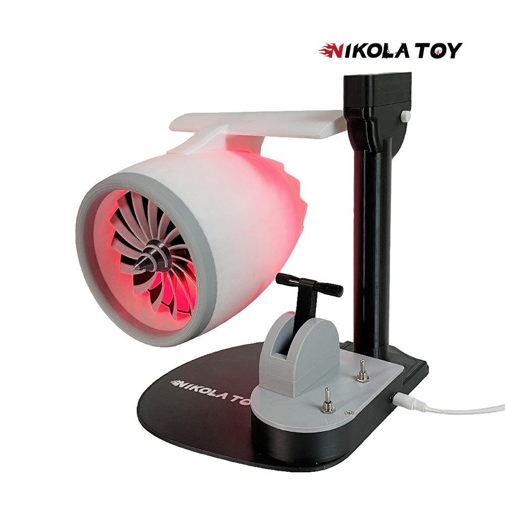 VentiloJet™ Creative desktop JetFan - equipped with a humidifier and red tail lights