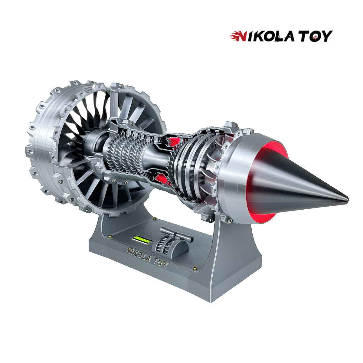 VentiloJet™ Final version of Rolls Royce Trent 900 turbofan engine model (40cm/15.7in)