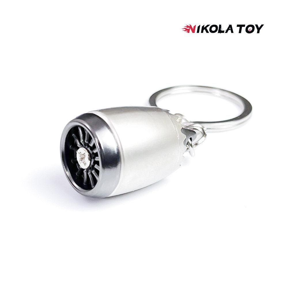 VentiloJet™ CNC Precision Turbofan Engine Keychain