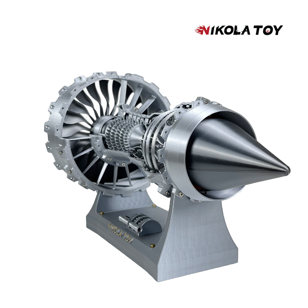 VentiloJet™ Final version of Rolls Royce Trent 900 turbofan engine model (40cm/15.7in)