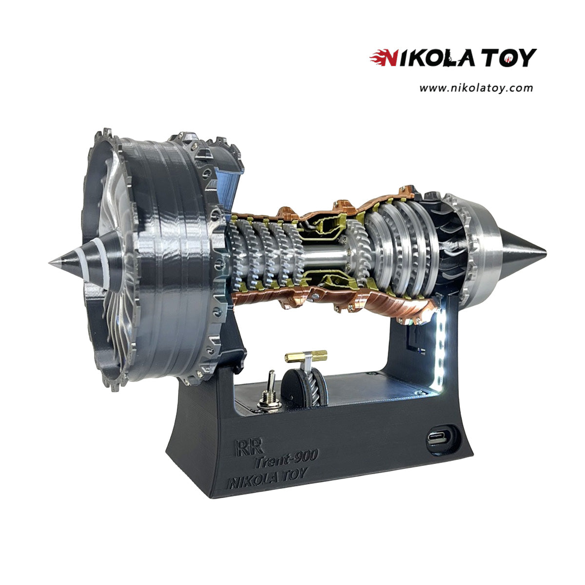 VentiloJet™ TR900 Turbofan engine model (25cm / 10in) Hot sale!!