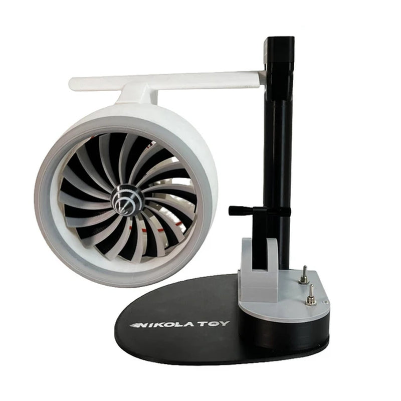 Fan USB Turbofan Engine Model NIKOLATOY Upgraded Desktop Creative Styling Jetfan Toy Includes an Ultrasonic Atomization Device