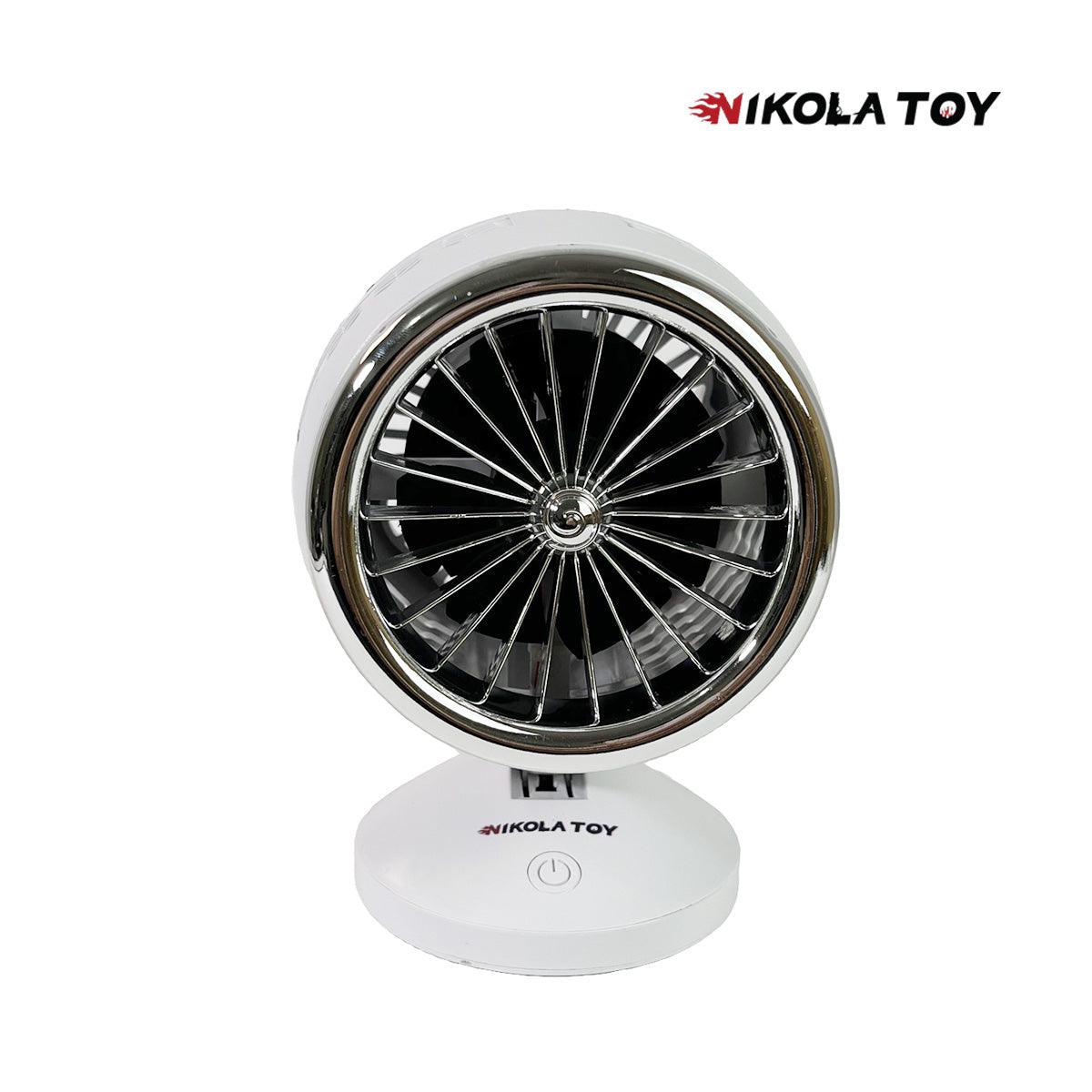 VentiloJet™ New turbofan engine design desktop USB fan