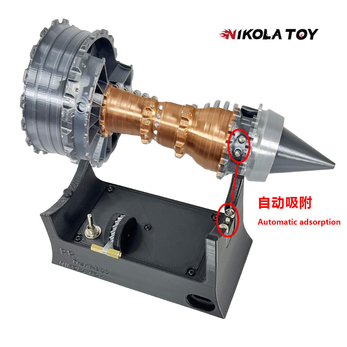 VentiloJet™ TR900 Turbofan engine model (25cm / 10in) Hot sale!!