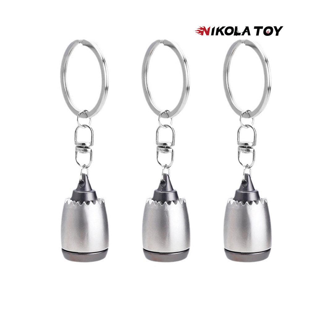 VentiloJet™ CNC Precision Turbofan Engine Keychain