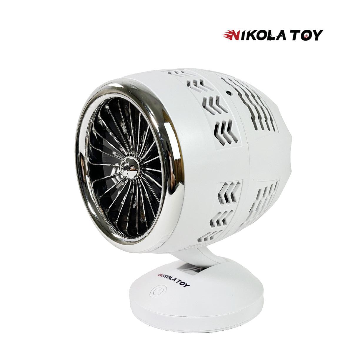 VentiloJet™ New turbofan engine design desktop USB fan