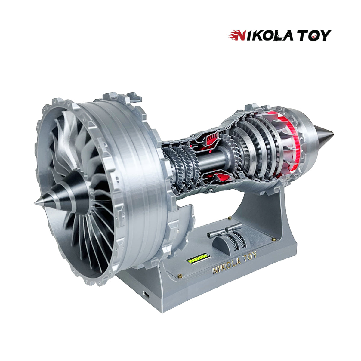 VentiloJet™ Final version of Rolls Royce Trent 900 turbofan engine model (40cm/15.7in)