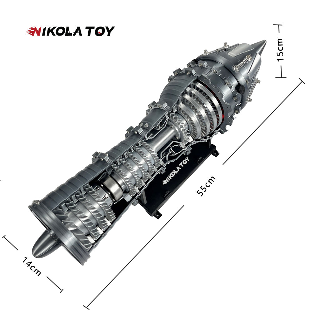 VentiloJet™ GE-J79 Military turbojet engine model