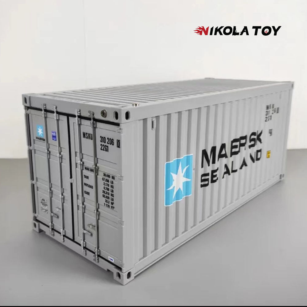 VentiloJet™ MAERSK large-sized container model toy with LED display box(Multiple containers can be connected in series)